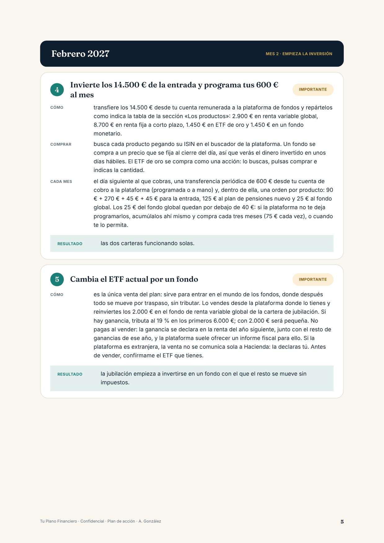 Plan de acción — página 6