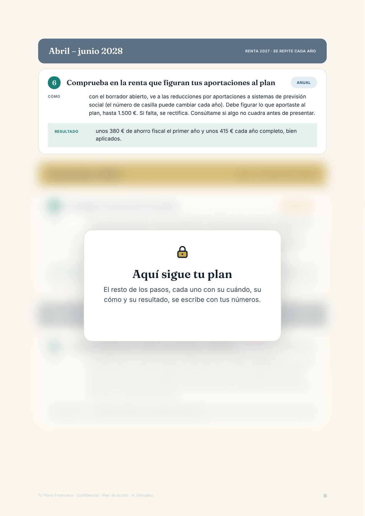 Plan de acción — página 7
